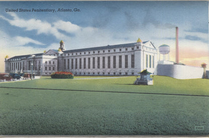 Atlanta, Georgia Vintage Souvenir Postcard Folder