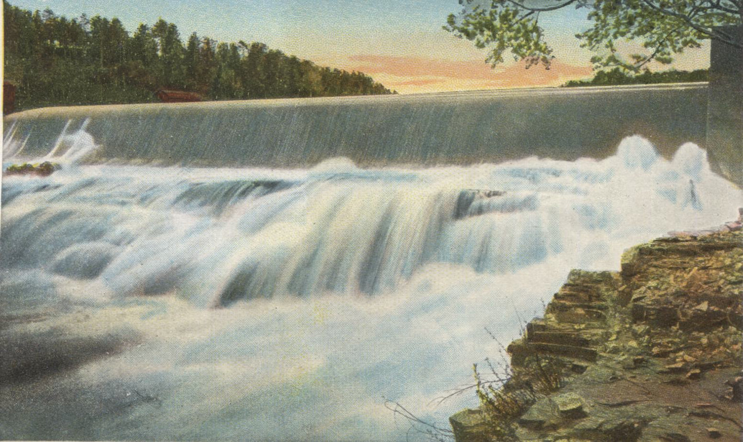 Ausable Chasm, New York Vintage Souvenir Postcard Folder