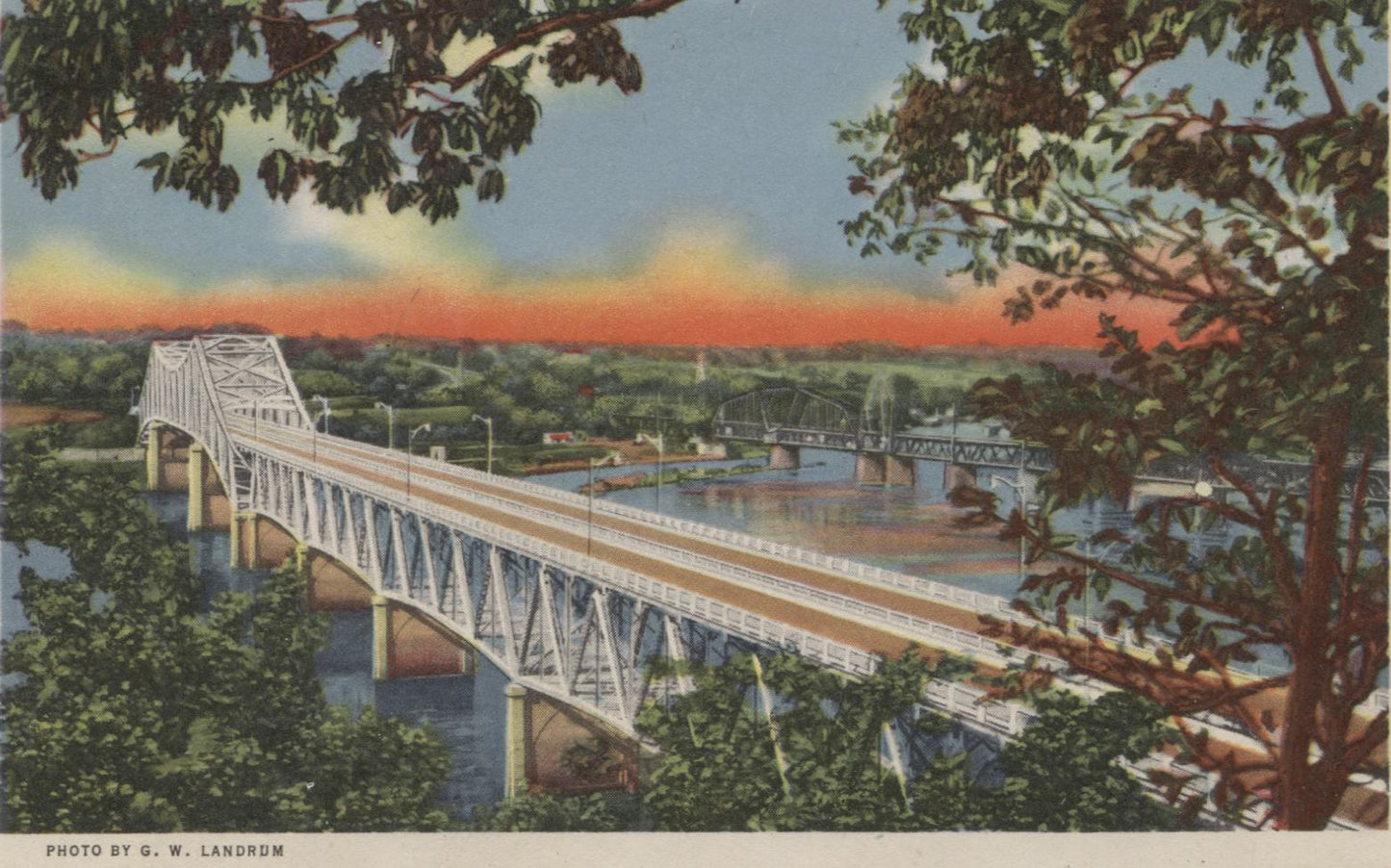 Alabama "The Star of the South" Vintage Souvenir Postcard Folder