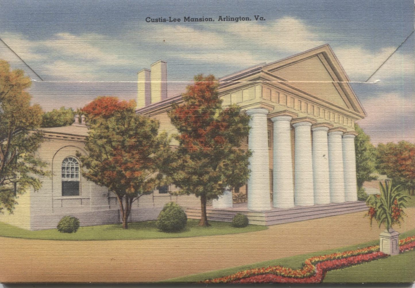 Arlington, Virginia Vintage Souvenir Postcard Folder