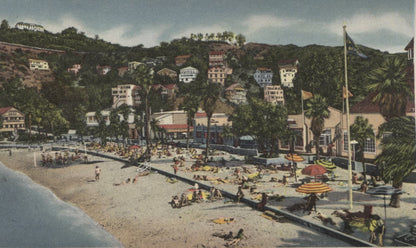 Santa Catalina, California Vintage Souvenir Postcard Folder